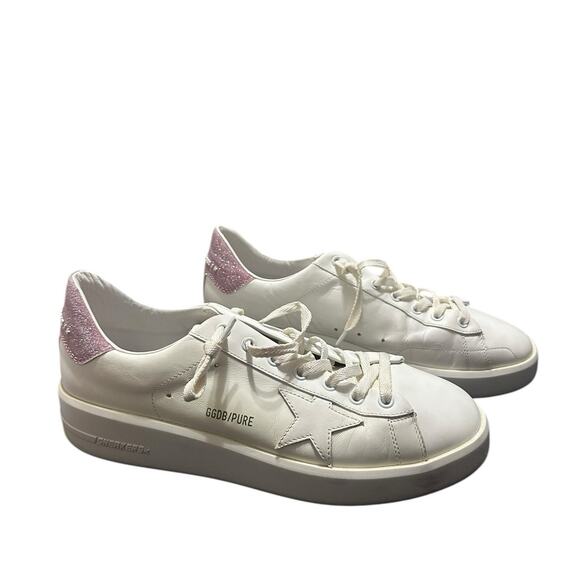 Golden Goose White and Pink pure star sneakers size‎ 42 - Picture 2 of 11